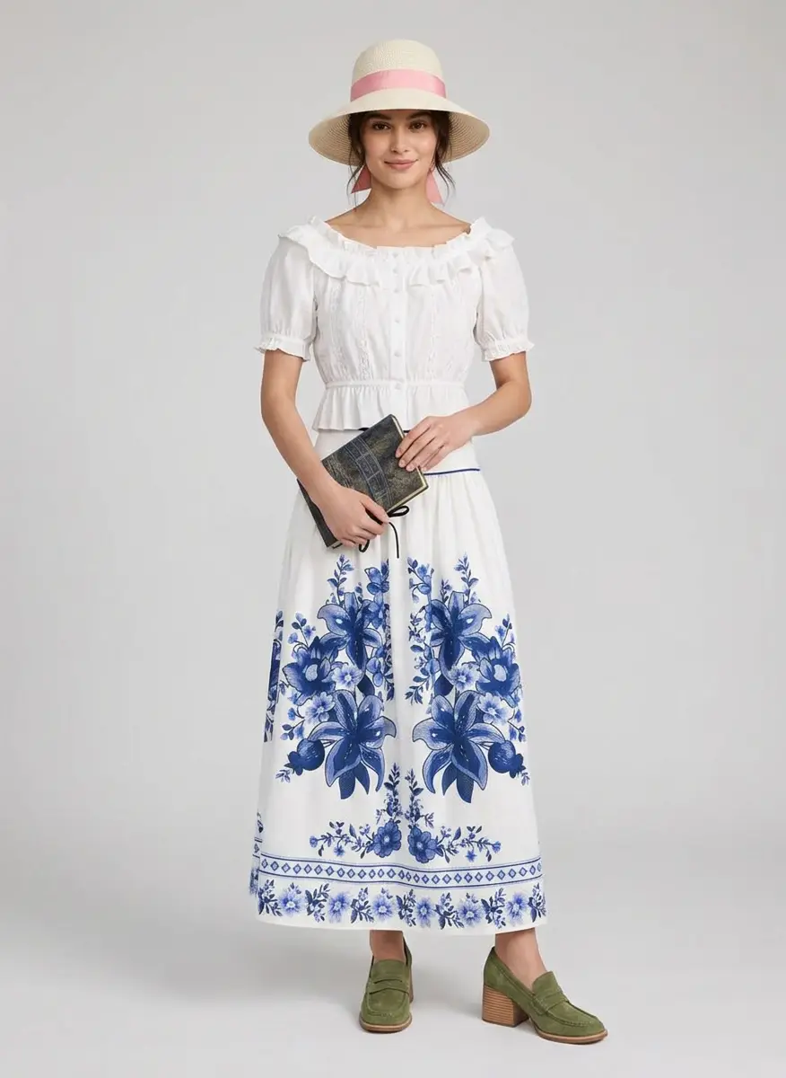 Bruno Magli Ribbon Band Straw Sun Hat 8