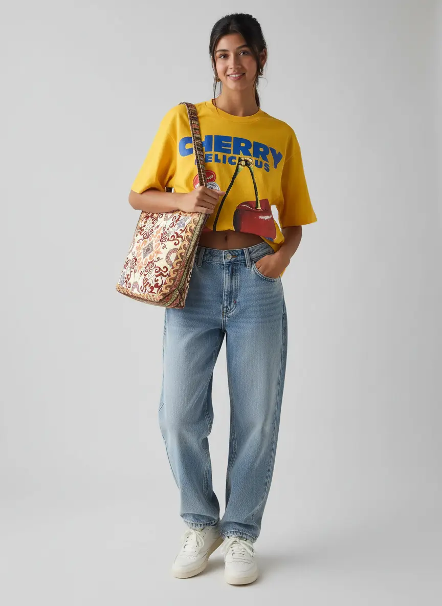 Retro Cherry Casual