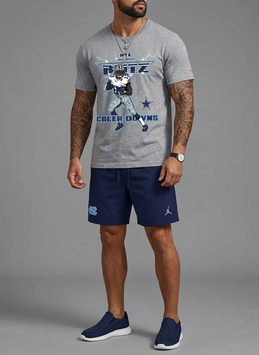 Active Fan Shorts Set
