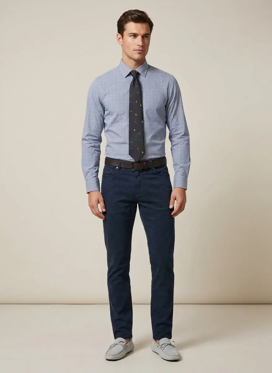 Tonal Navy Sophistication