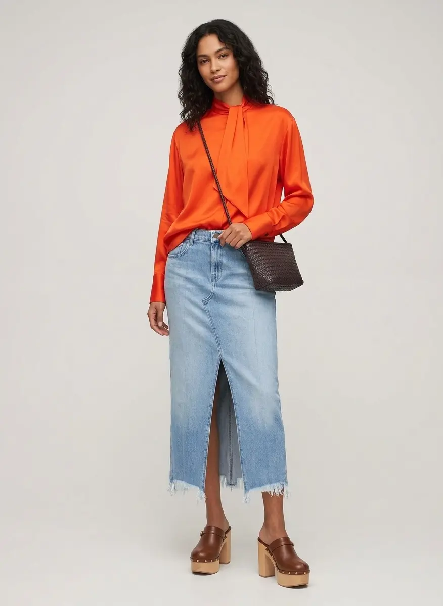Textured Midi Sophisticate