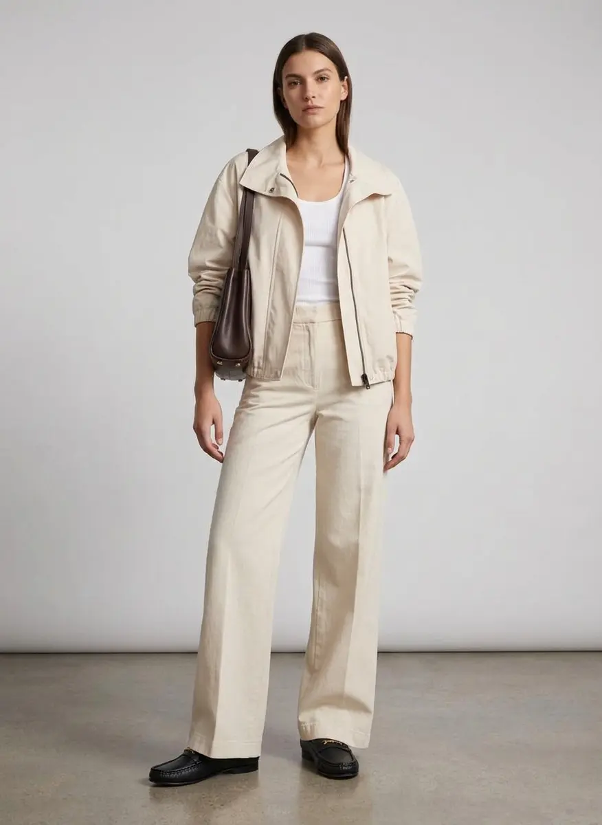 High-Contrast Urban Chic