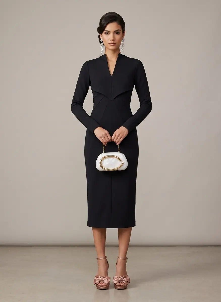 Modern Black-Tie Minimalist