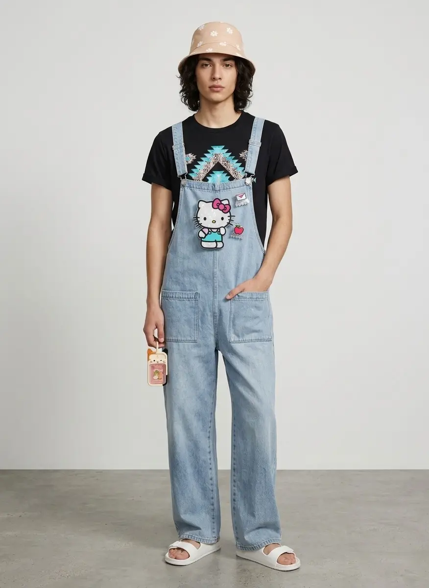 Retro Pastel Denim