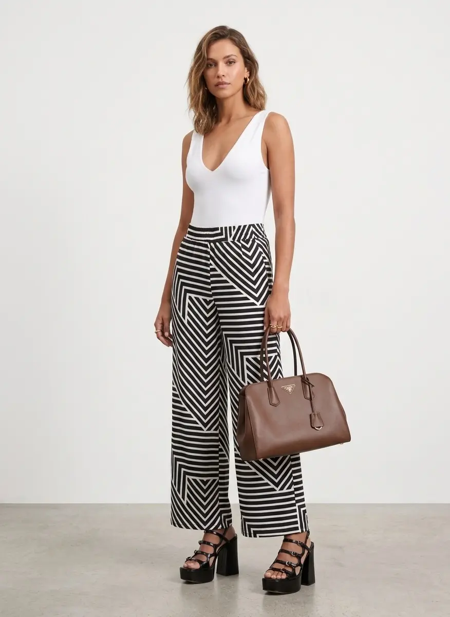 High-Contrast Urban Luxe