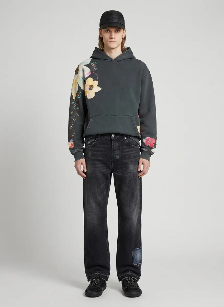 Monochromatic Luxury Grunge