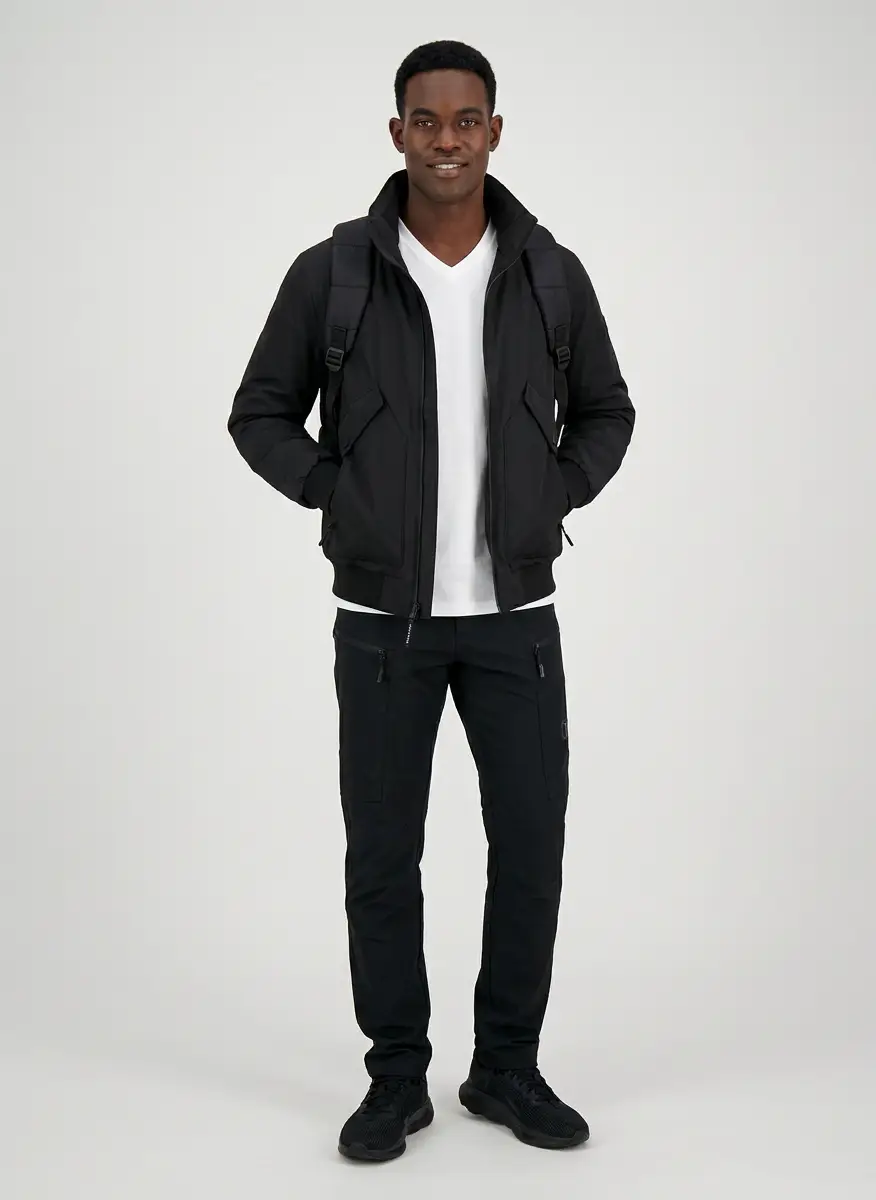 Tommy Hilfiger Men's Flex Performance Zip-Front Bomber Jacket 6