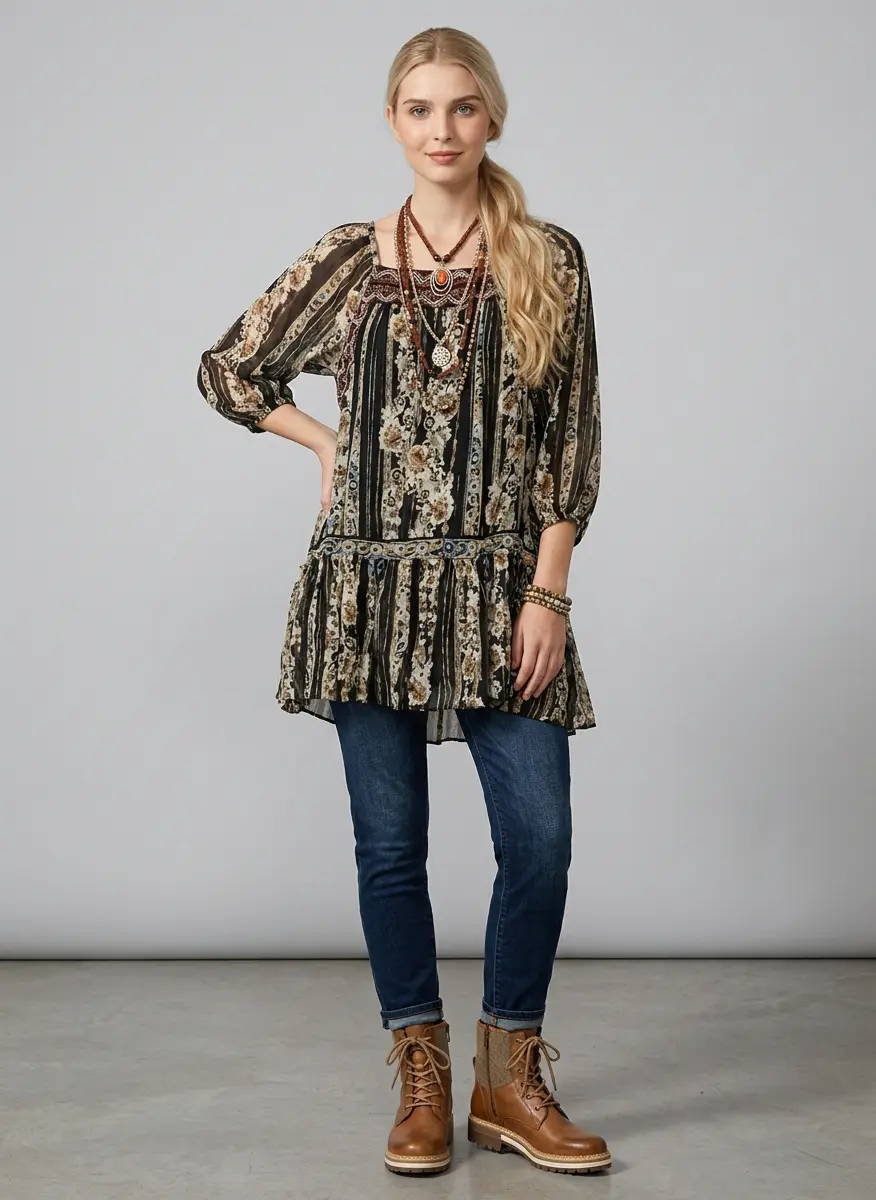 Earthy Artisan Casual
