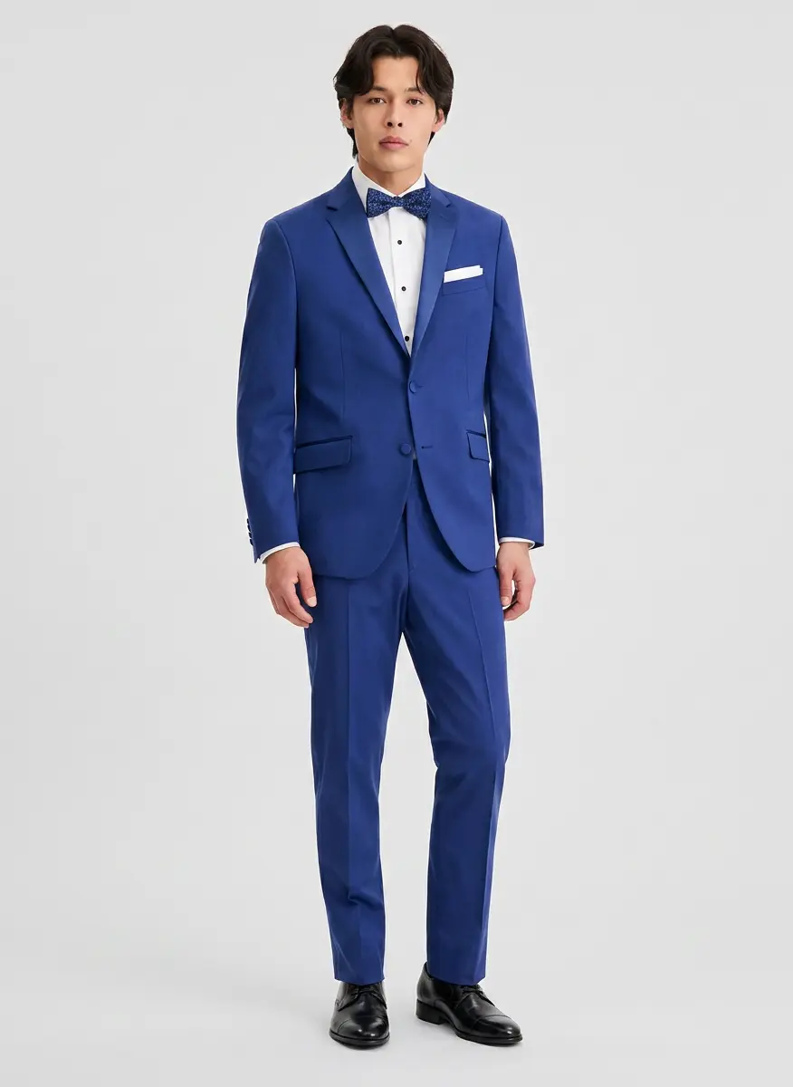 Modern Navy Black-Tie