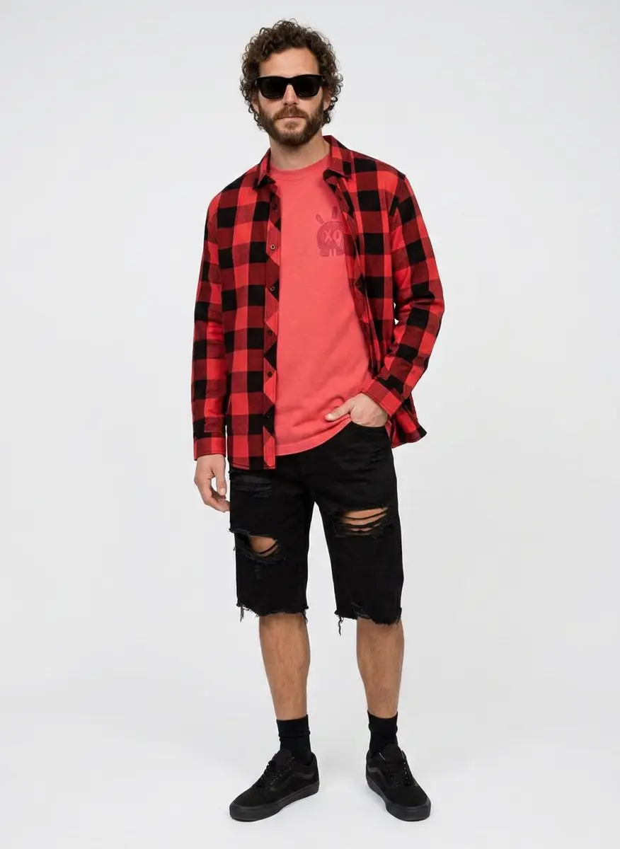 Laid-Back Summer Grunge