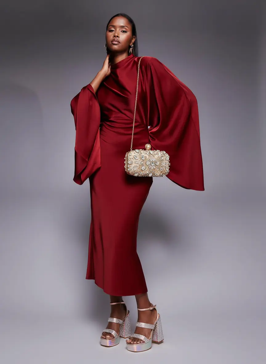 Sultry Crimson Radiance