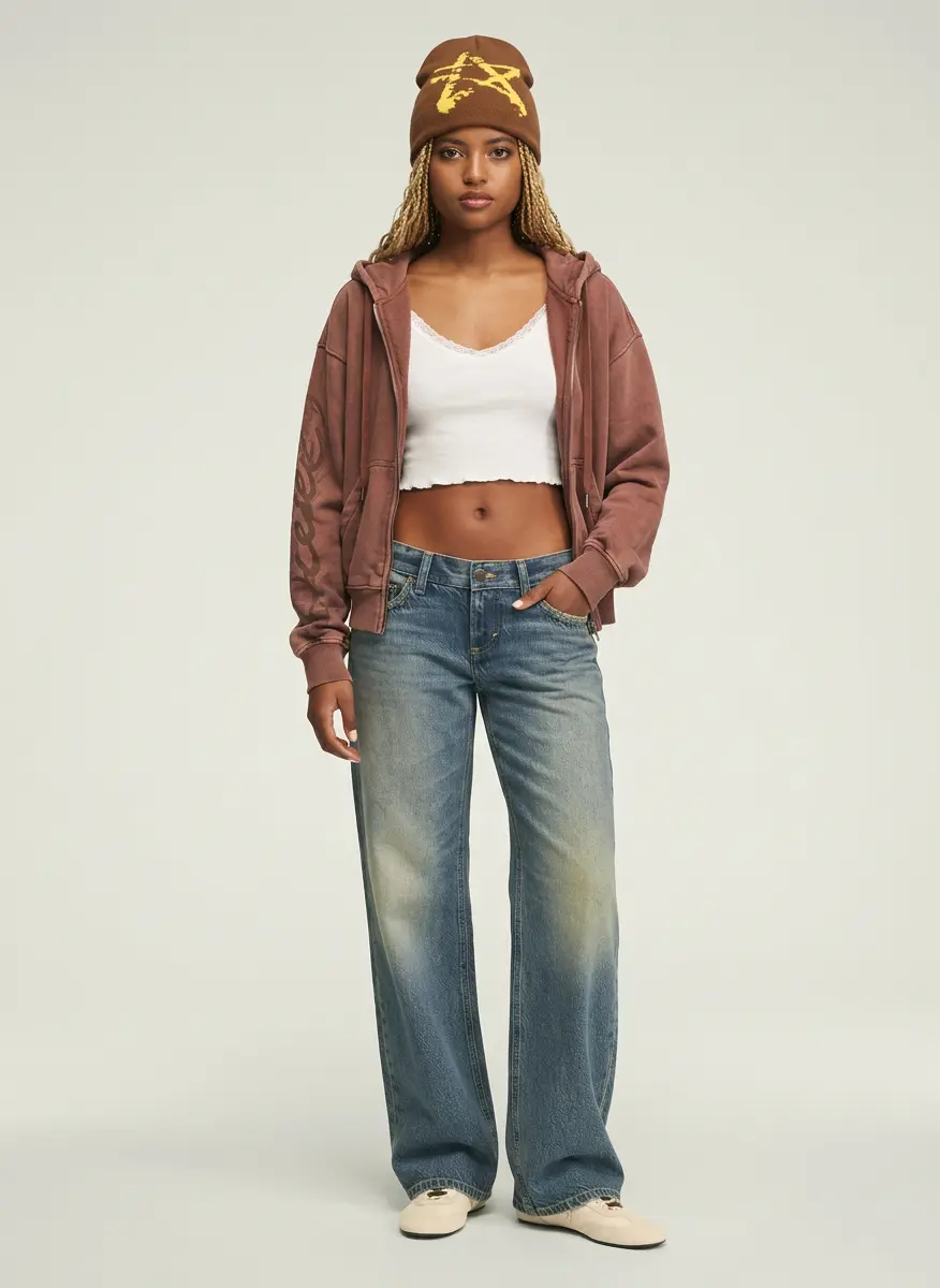 Retro-Baggy Casual