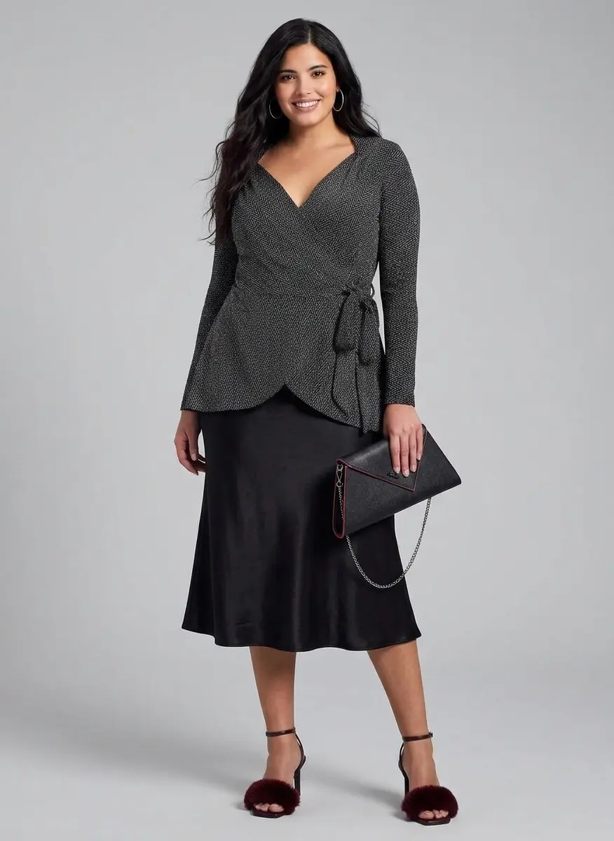Chic Satin & Texture Mix