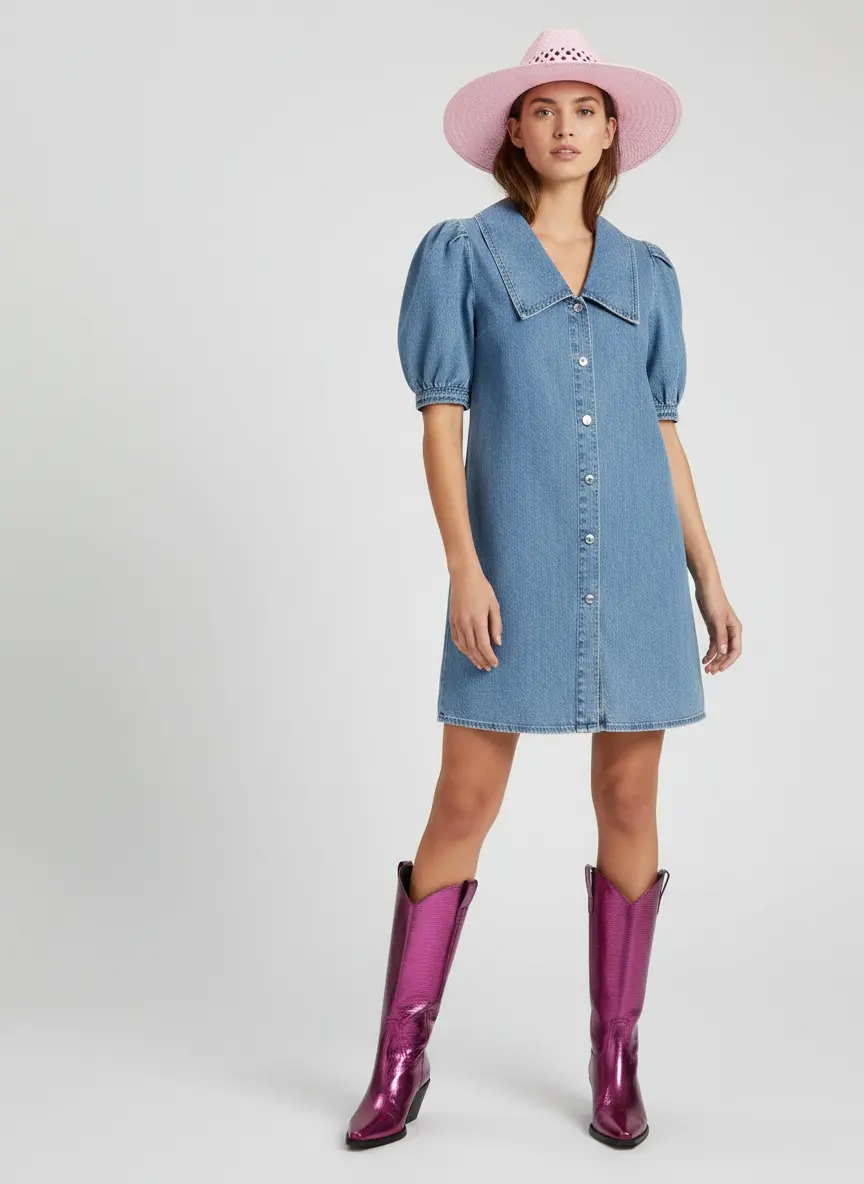 Modern Pink Cowgirl