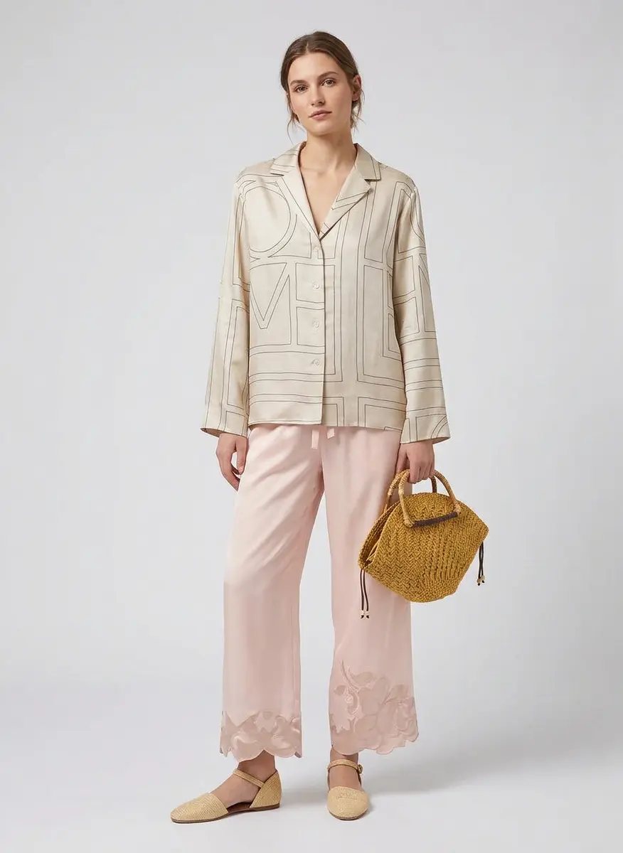 Monogrammed Resort Elegance