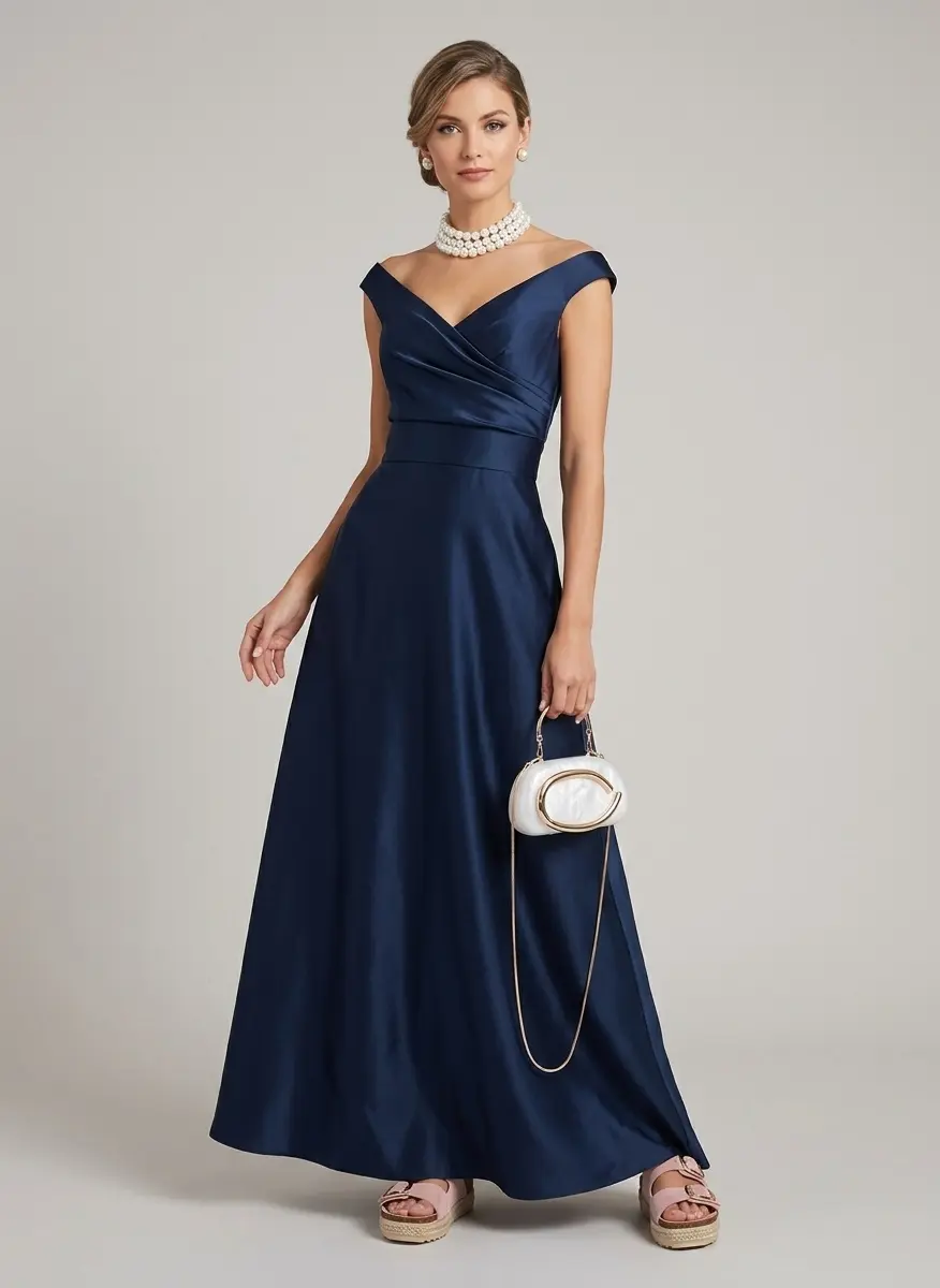 Timeless Pearl & Navy