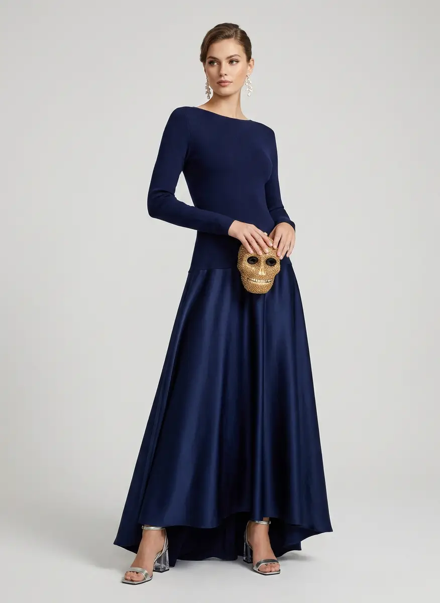 SIMKHAI Paola satin gown 8