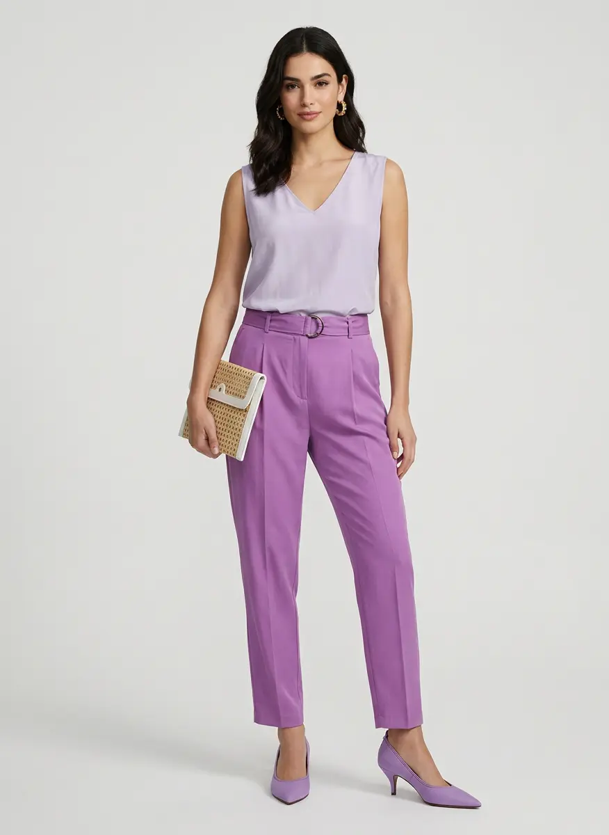 Mauve Monochrome Elegance
