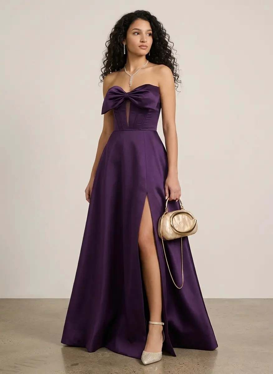 Royal Gold & Plum Elegance