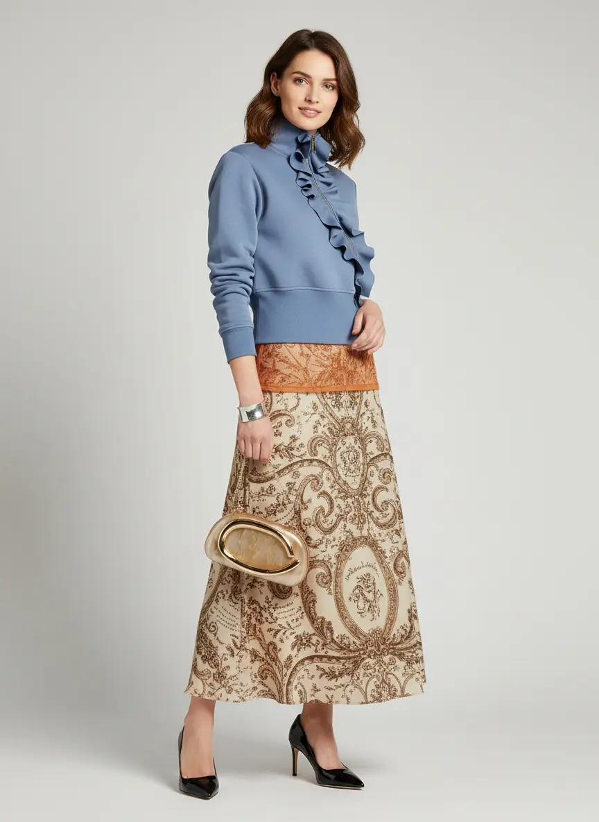Texture & Tulle Elegance