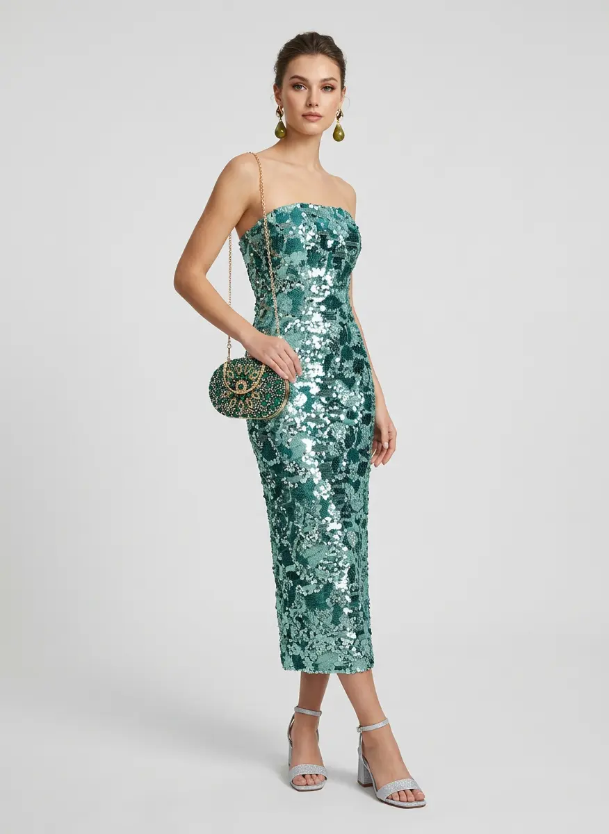 Teal Gemstone Elegance