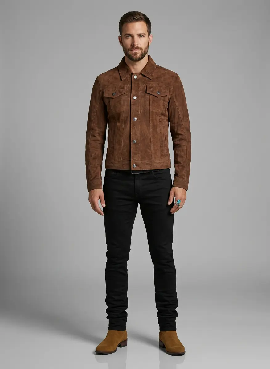 Midnight Suede Statement