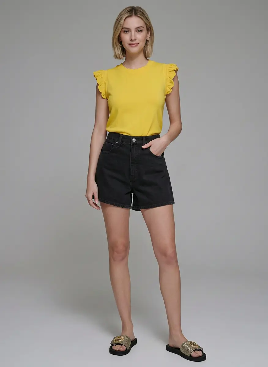 Karl Lagerfeld Paris Karl Lagerfeld Women's Soft Everyday Essential Casual T-Shirt 2