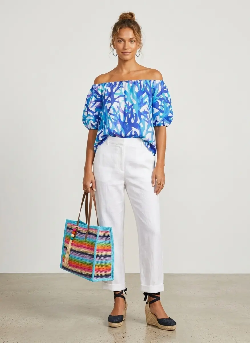 Vibrant Beachside Chic