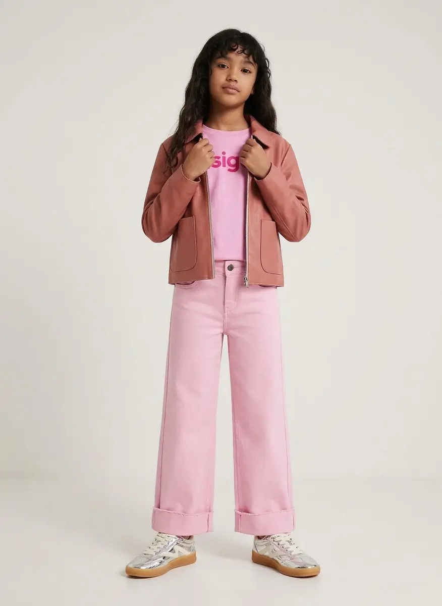 Pink Monochromatic Streetwear
