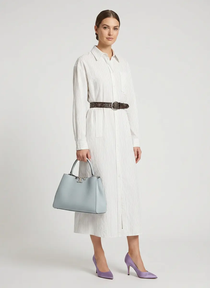Polished Office Shirtdress