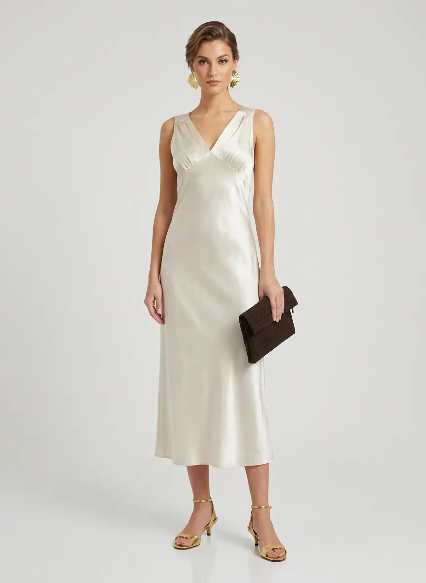 Champagne Silk Elegance