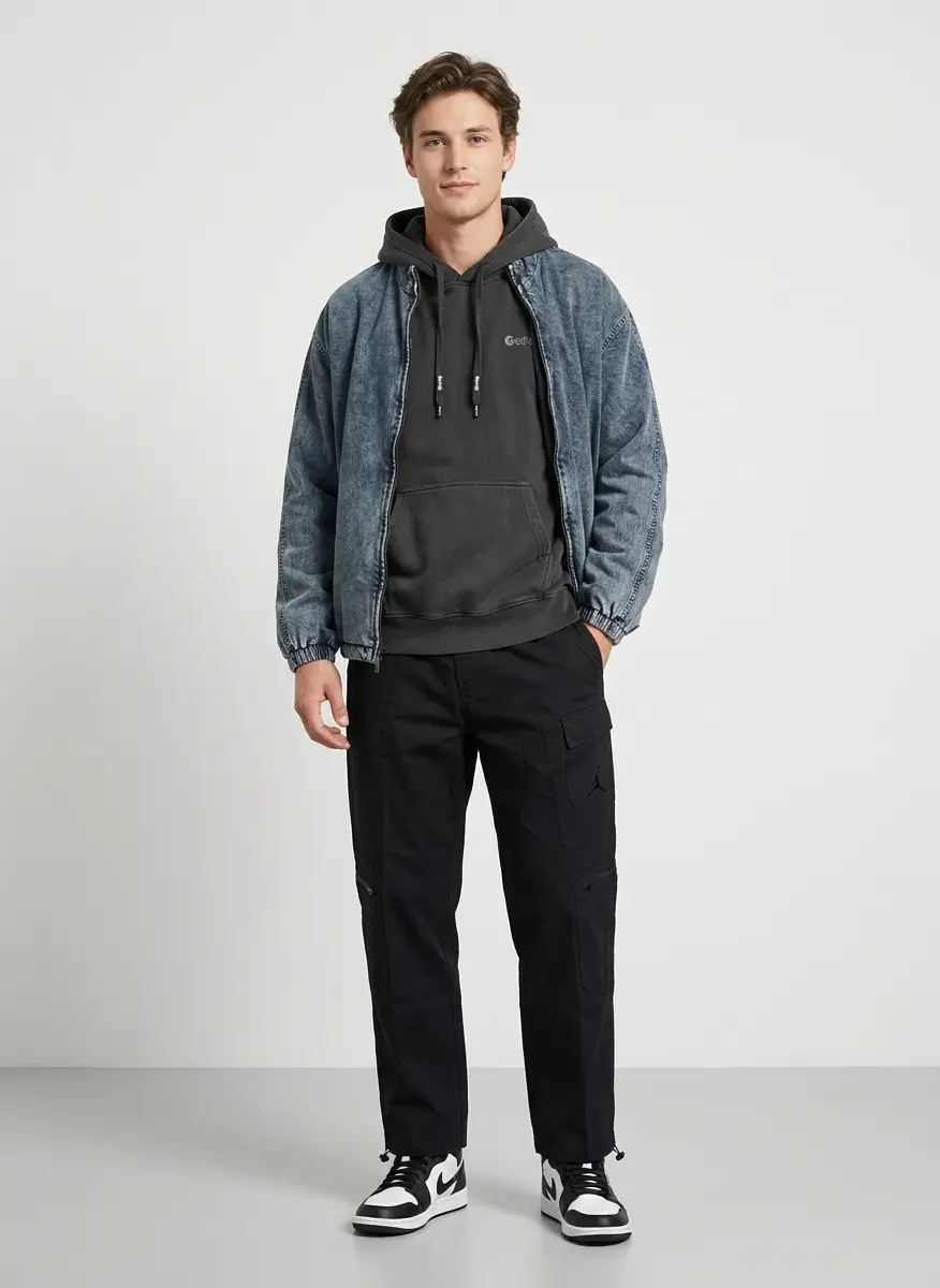 Sporty Layered Edge