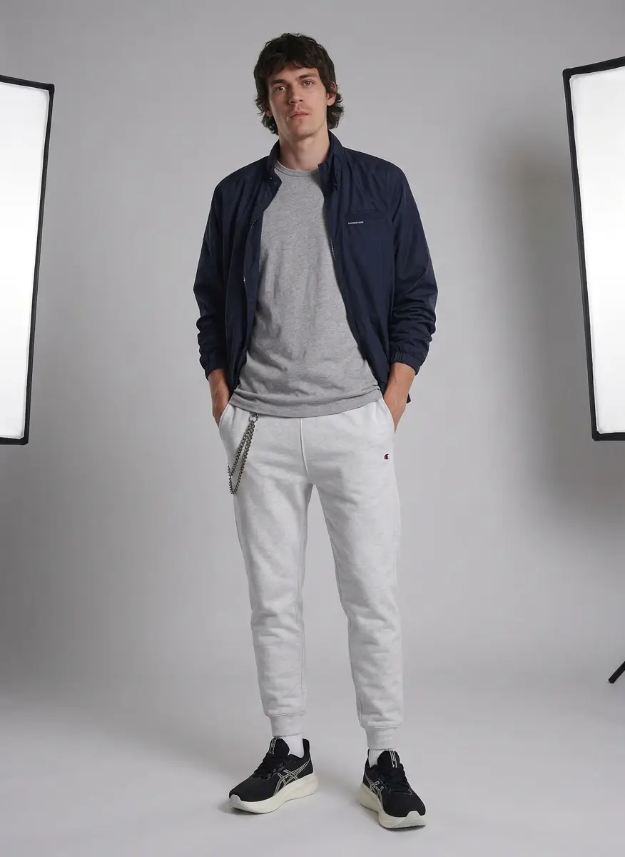 CHAMPION Men's Jersey Joggers 4