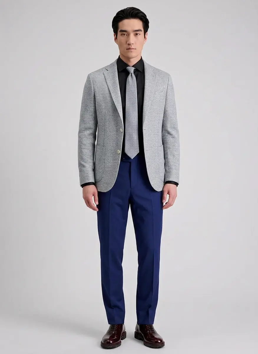 Contemporary Blue Contrast