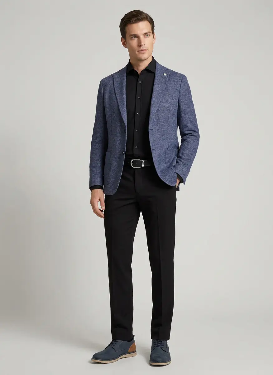 Modern Executive Navy