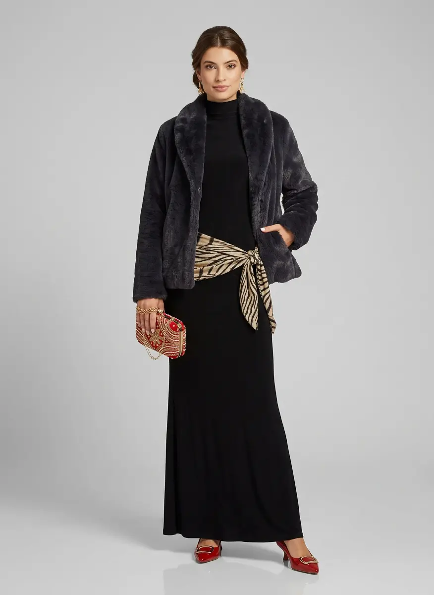 Crimson Accent Sophisticate