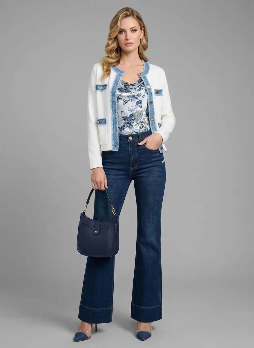 Polished Evening Denim