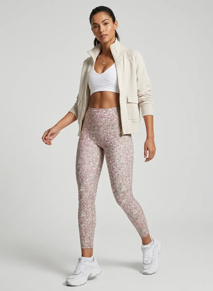 Modern Pastel Athleisure