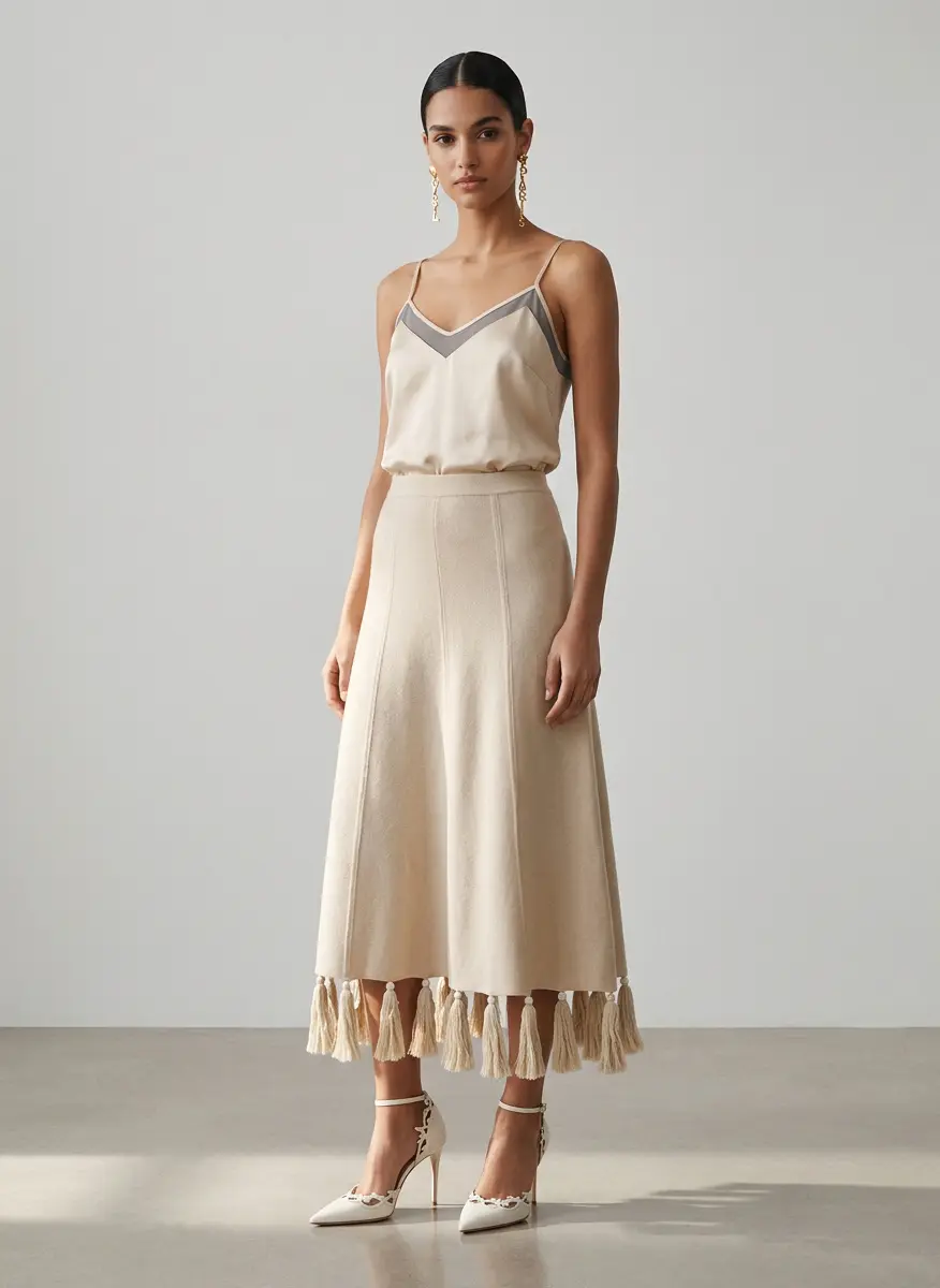 Champagne Silk Elegance