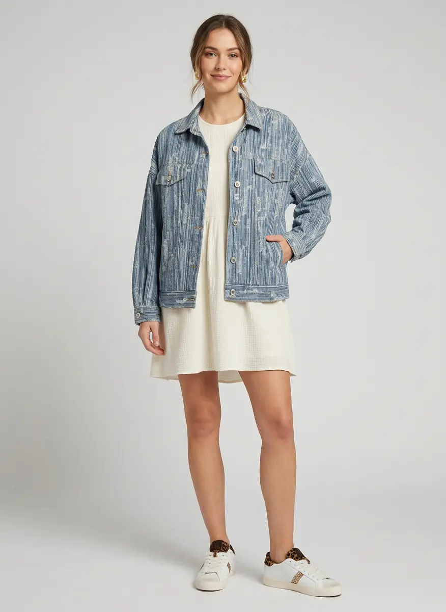 Casual Ivory Contrast