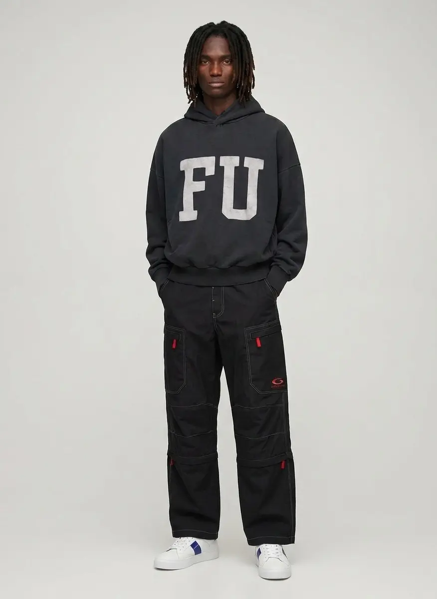 High-Contrast Streetwear