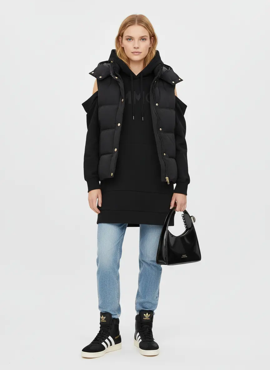Sporty Monochrome Comfort
