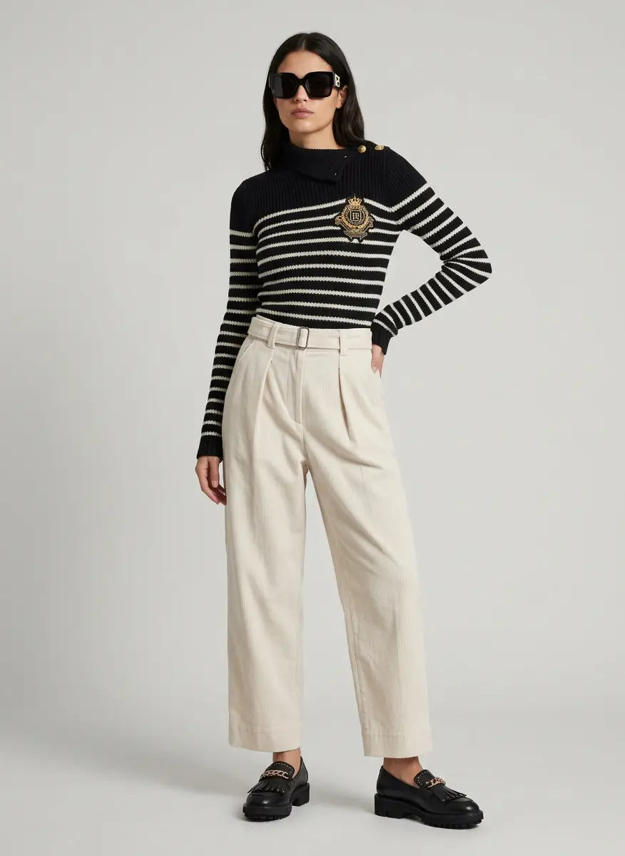 Tailored Parisian Chic