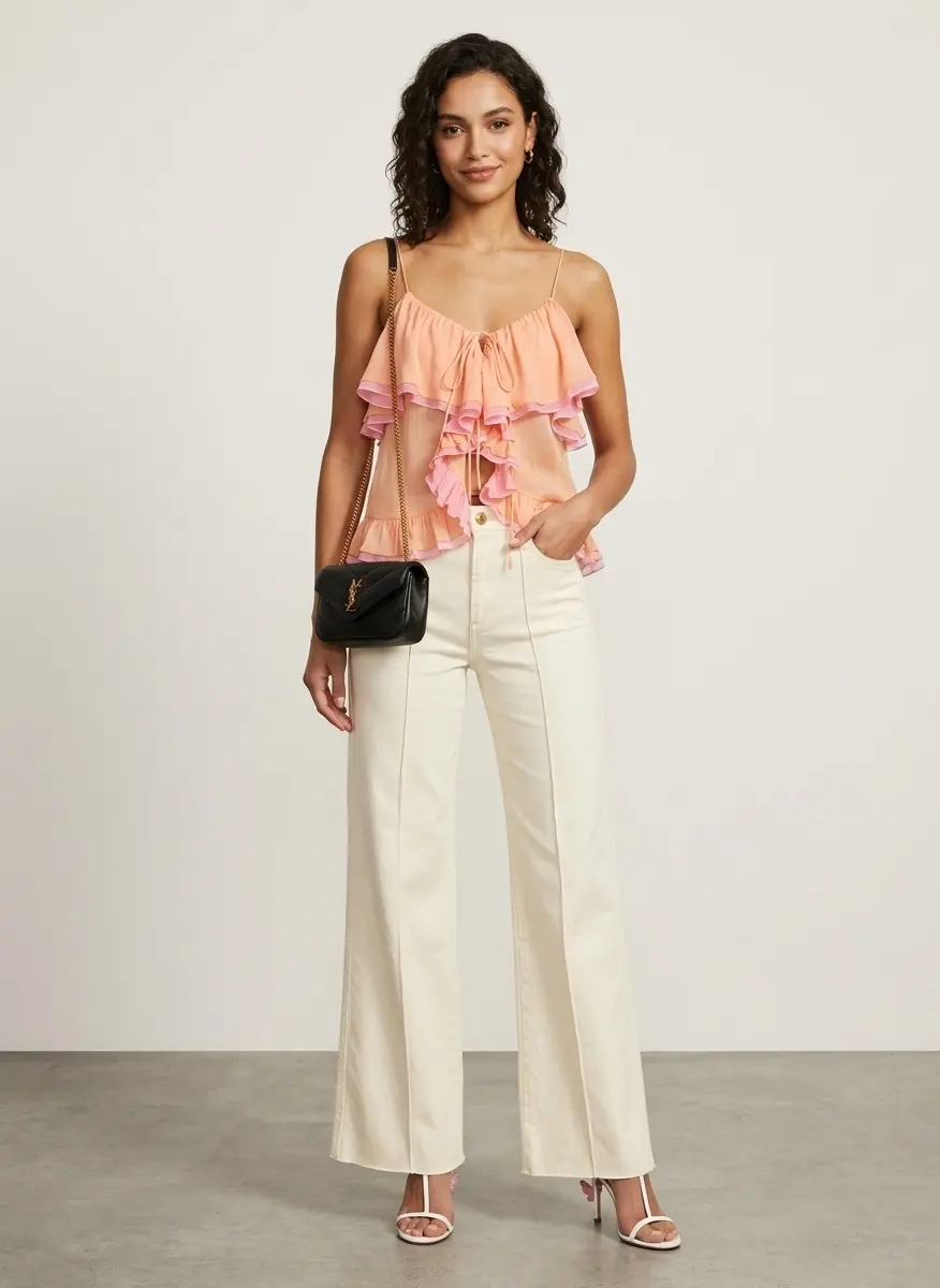 Monochromatic Chic Evening