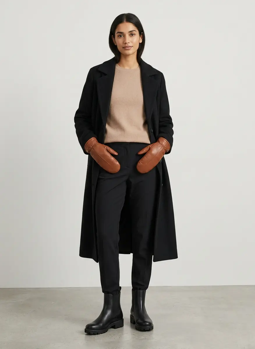 Classic Camel & Wool Ensemble