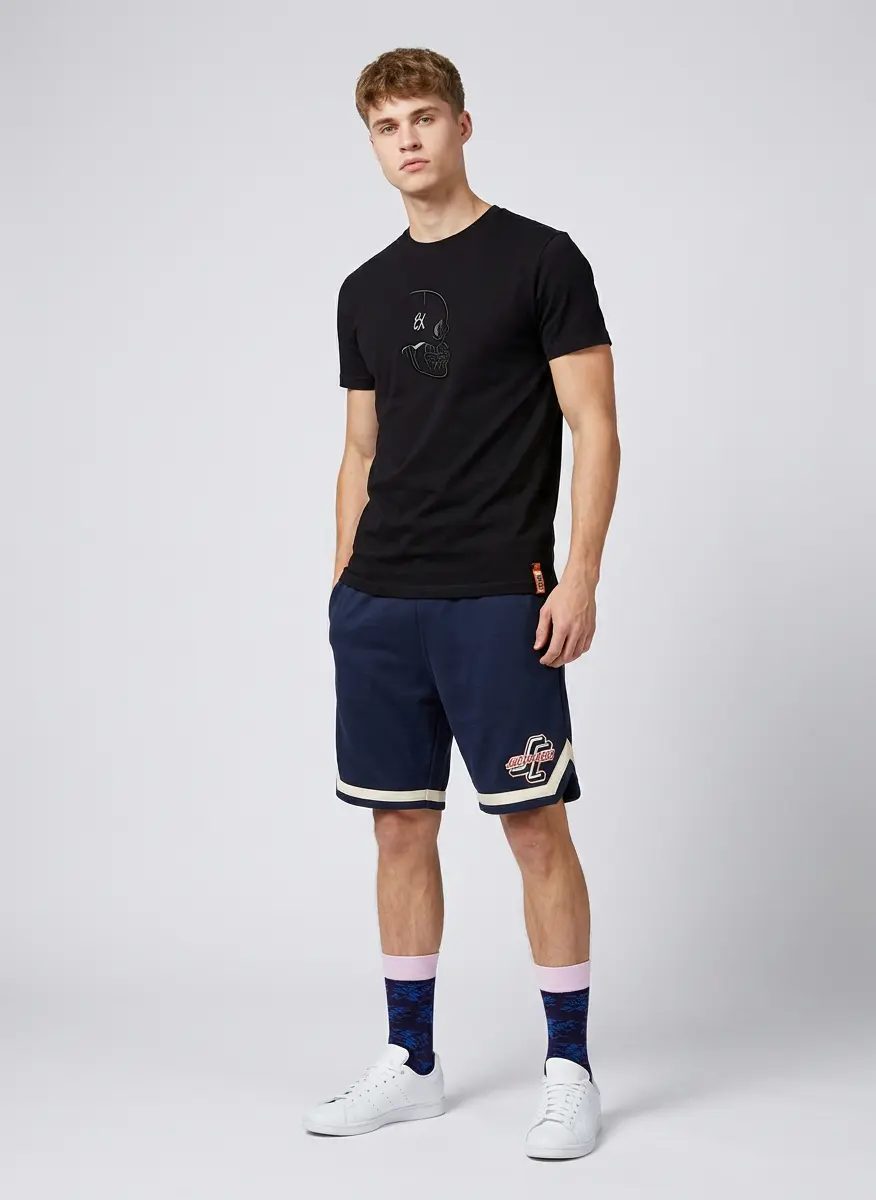 Refined Navy Skater