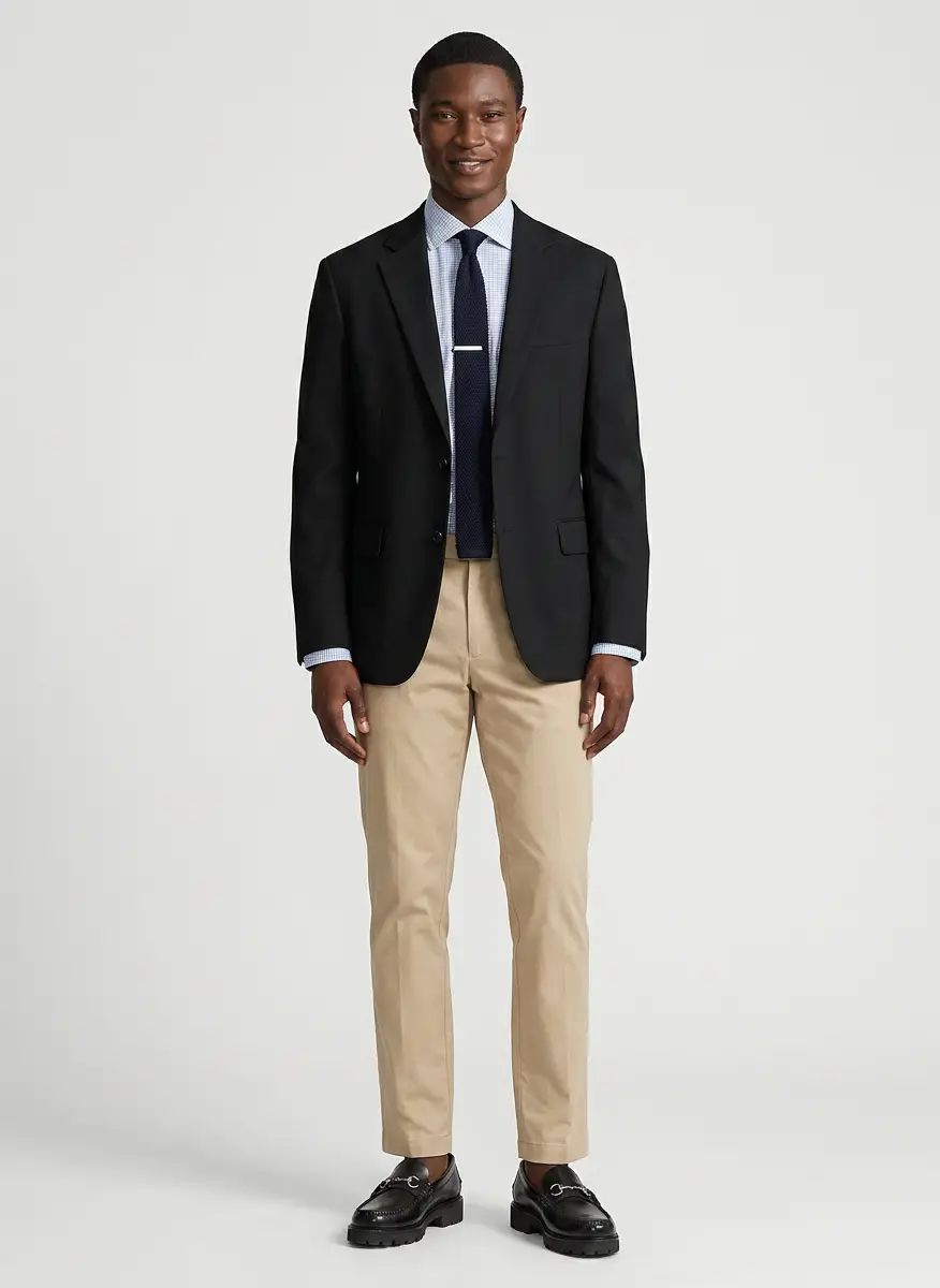 Tommy Hilfiger Men's TH Flex Stretch Slim-Fit Chino Pants 5
