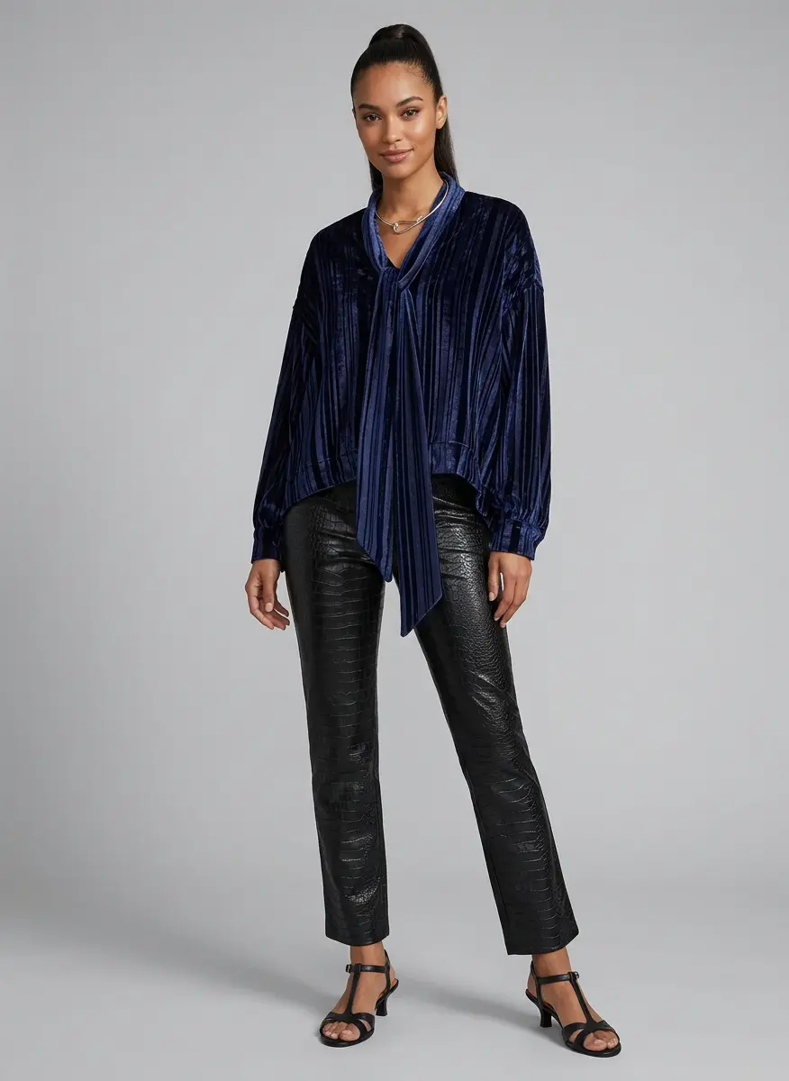 Sleek Contrast Stature
