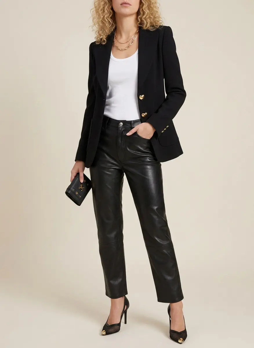 High-Street Edgy Luxe