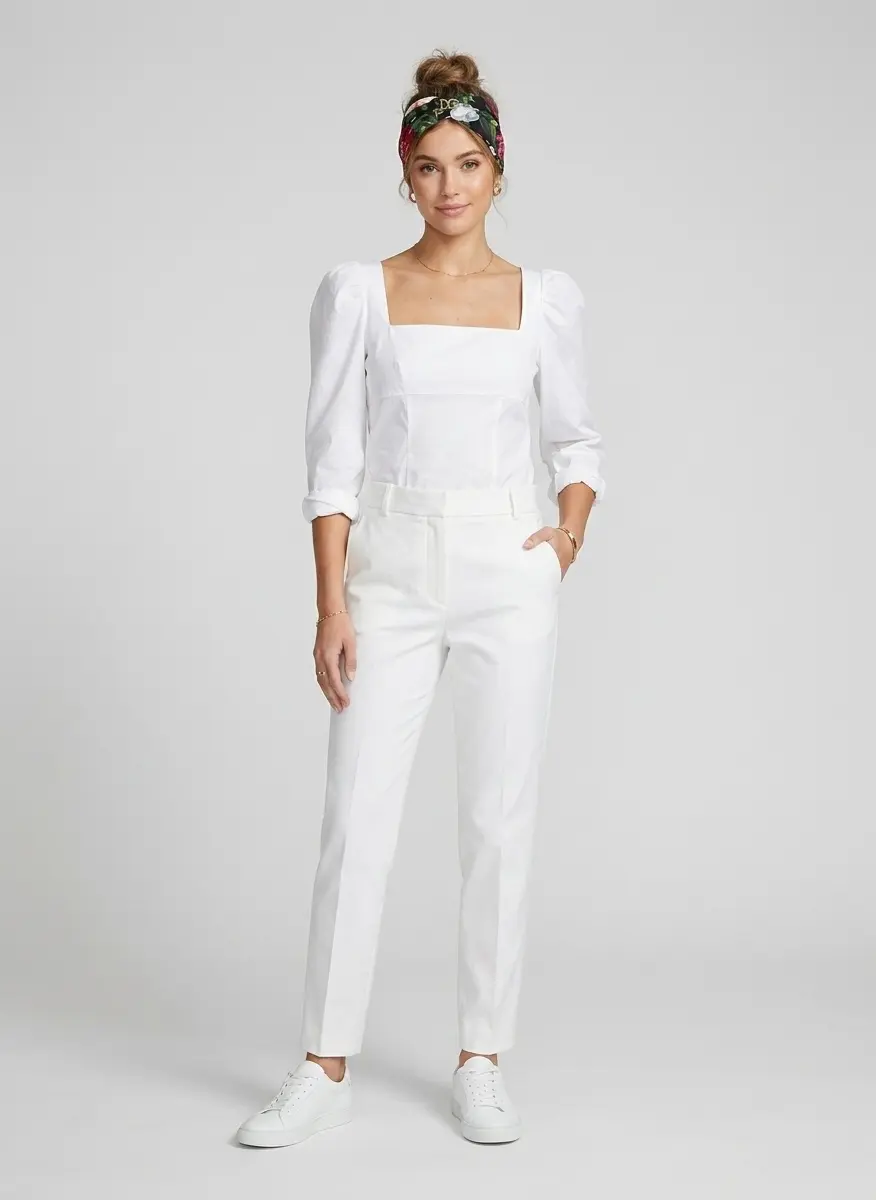 Crisp Mediterranean Casual